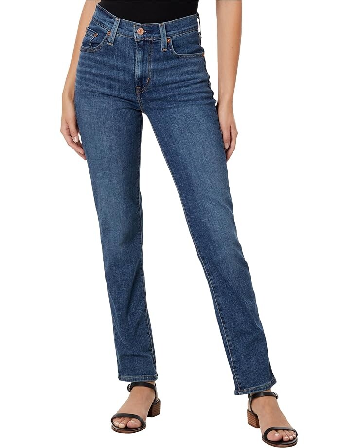 

Джинсы Levi's Womens 724 High-Rise Straight, цвет Way Way Back