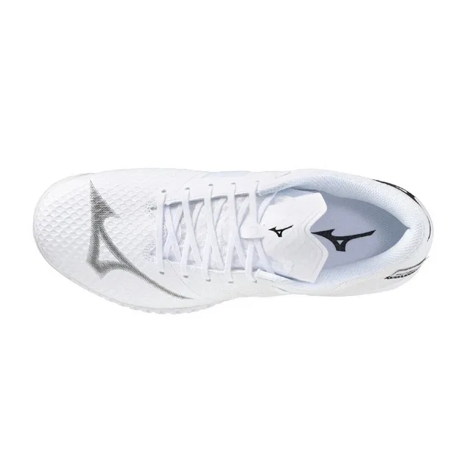 Унисекс-кроссовки для настольного тенниса «Wave Drive EL2» от Mizuno, White X Black (01) — фото 3