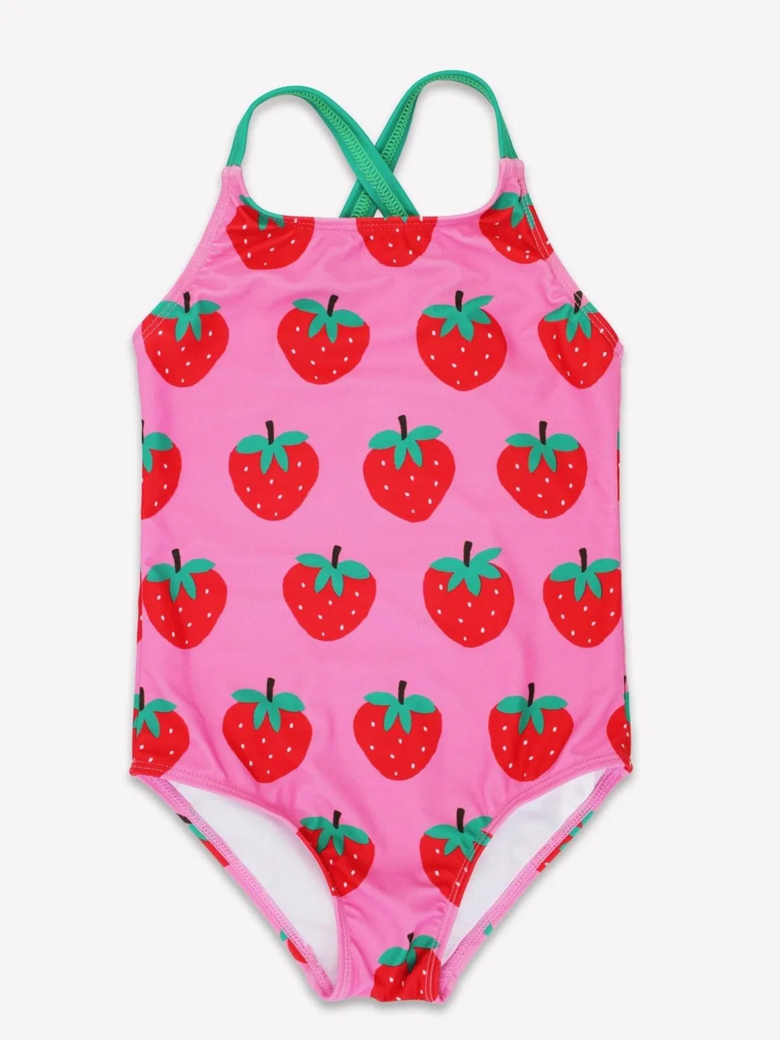 Купальник 'Erdbeer-Druck' Toby Tiger, Pink