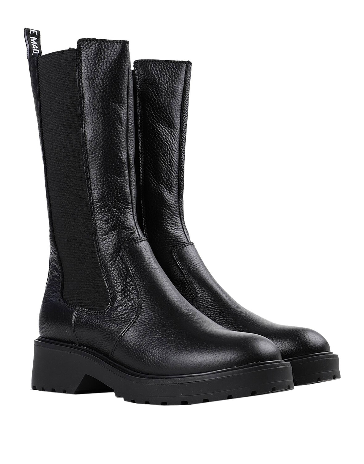 Сапоги женские Steve Madden из натуральной кожи, черный — фото 4