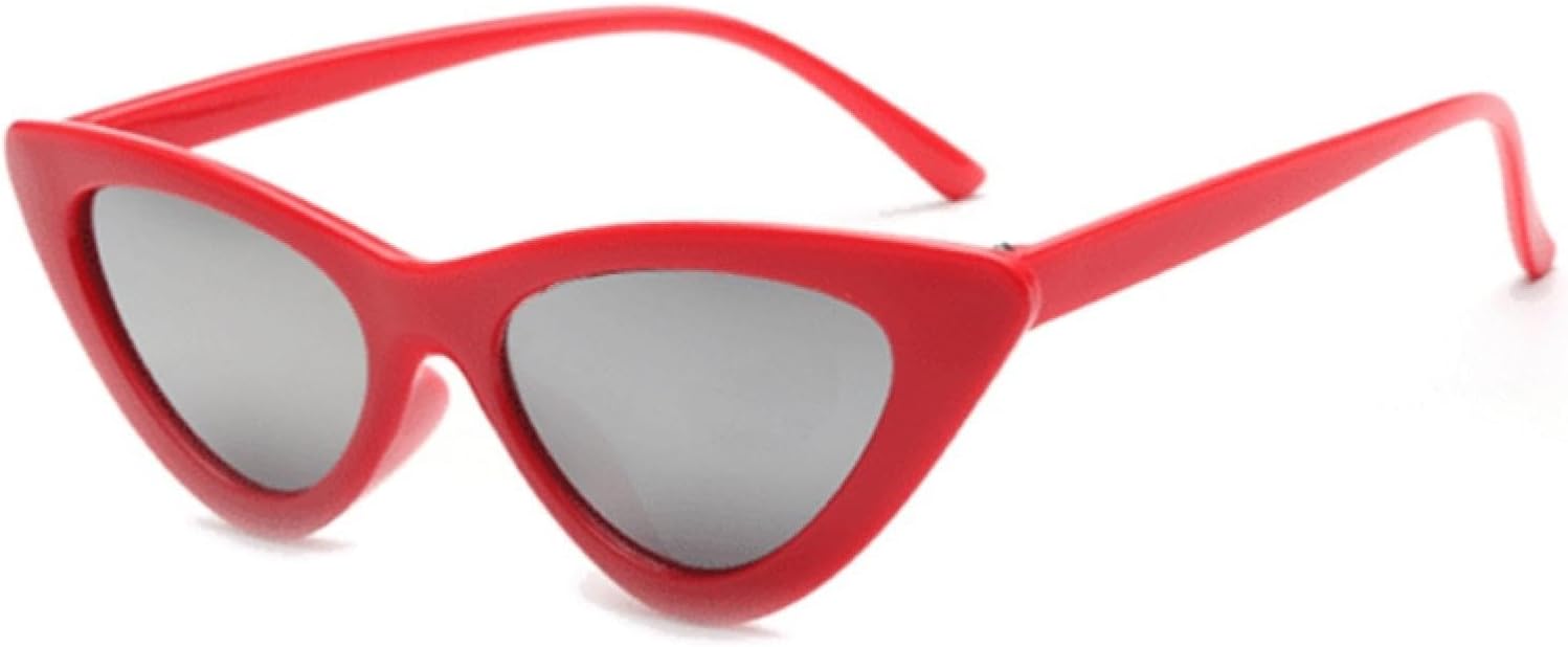 

Солнцезащитные очки с защитой UV400 | Маленький размер, цвет «кошачий глаз», яркие линзы | для женщин и мужчин, для занятий спортом на открытом воздухе и вождения DSVIGF, Red Mercury