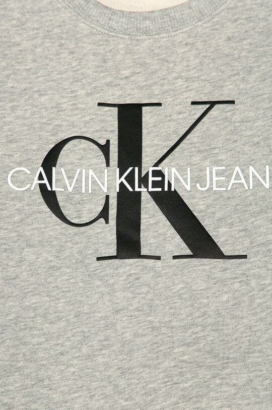 Толстовка для детей 104-176 см. Calvin Klein Jeans, серый — фото 3