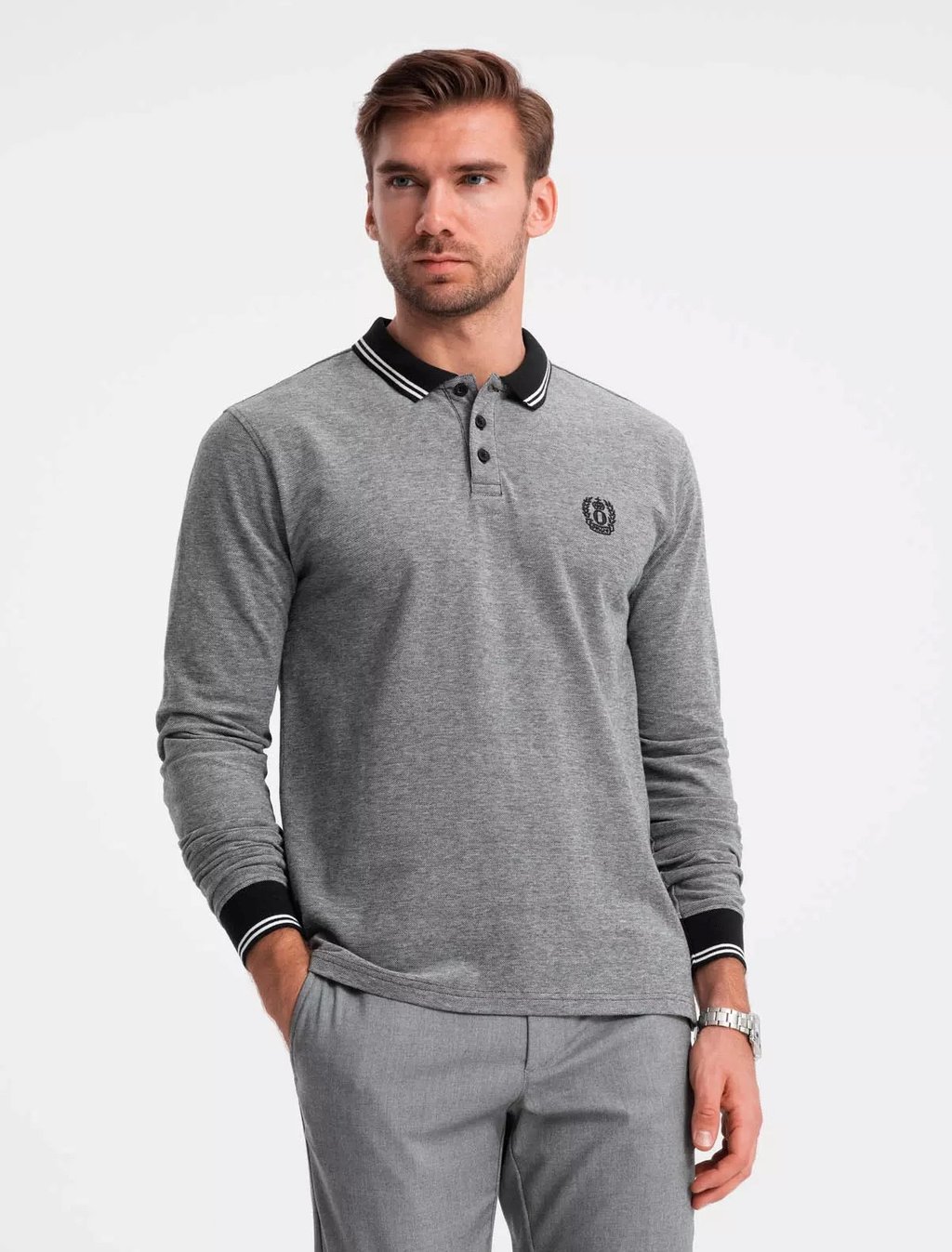 

Рубашка поло Ombre, черный