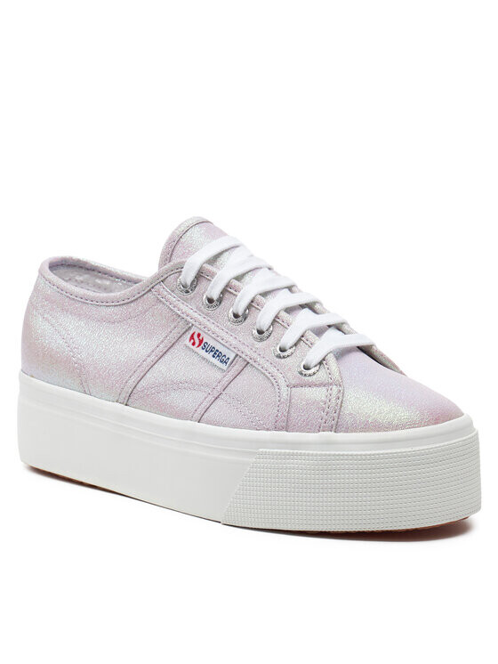 

Кроссовки из ткани Superga, фиолетовый