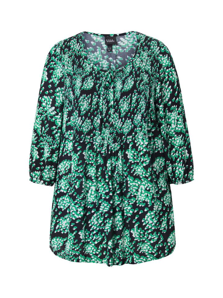 

Блуза Ulla Popken Bluse, цвет asphaltgrau