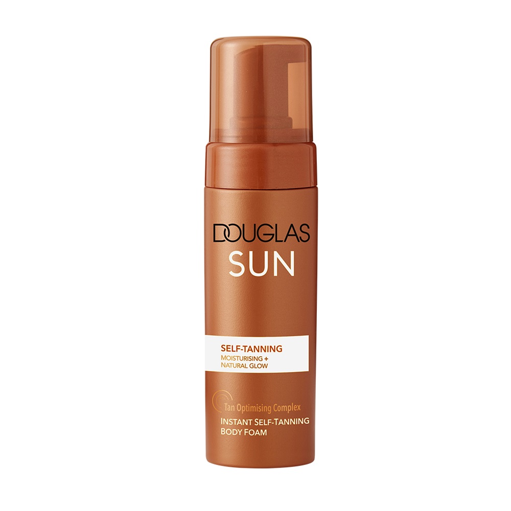 

Пена для автозагара douglas sun instant self-tanning body foam Douglas Collection, 150 мл