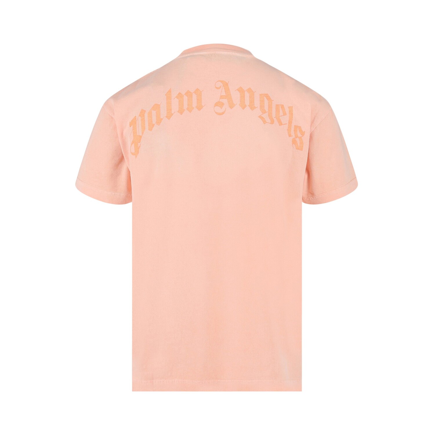 Классическая футболка Palm Angels Bear Salmon Fluorescent — фото 2