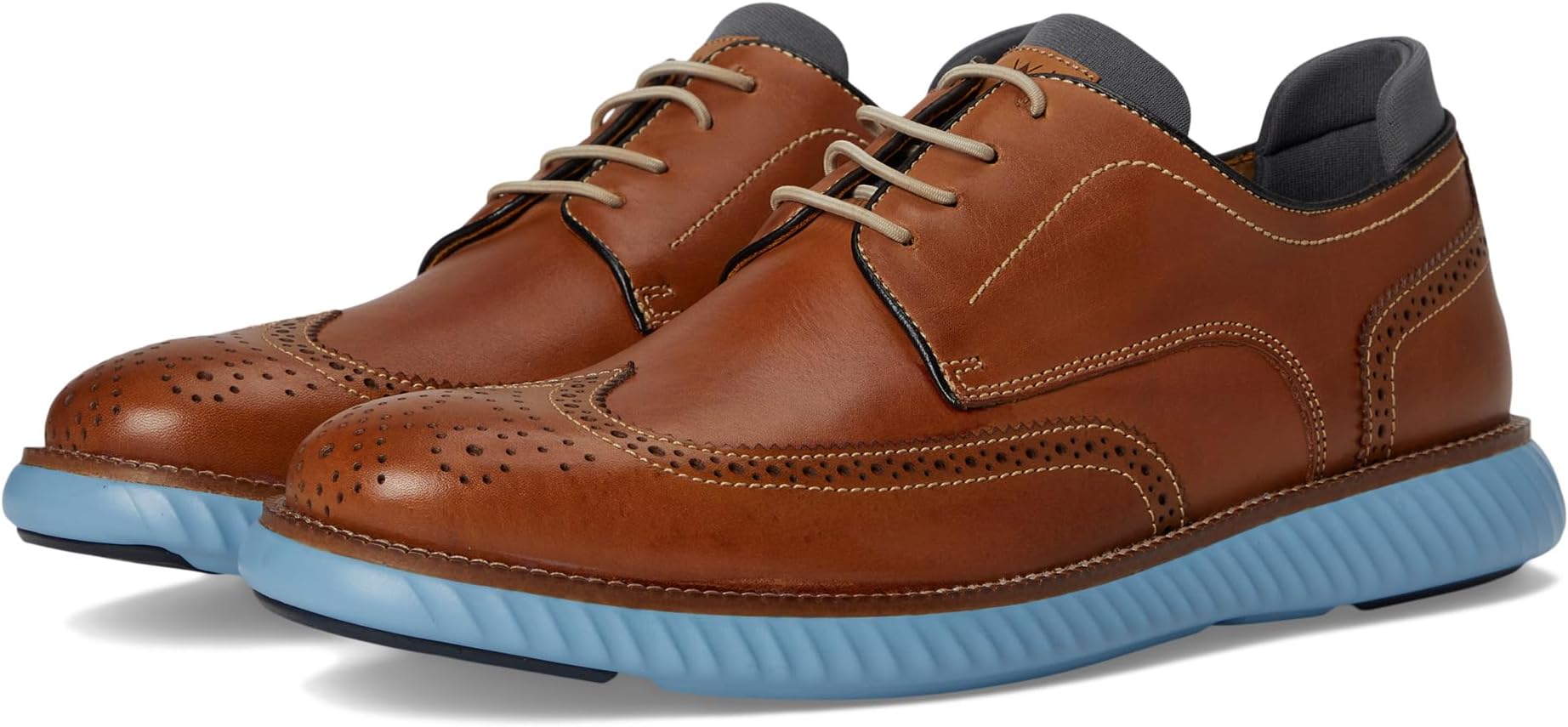 

Оксфорды Martin Dingman Countryaire Wing Tip, цвет Saddle Tan