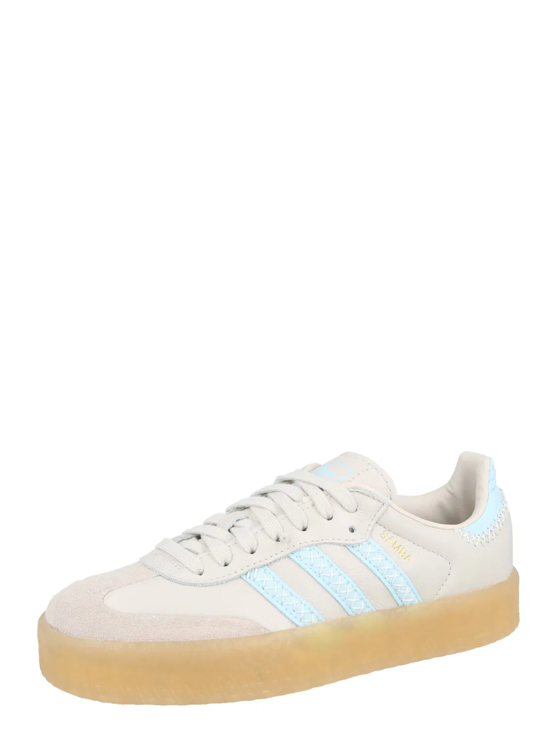 Кроссовки Adidas Originals SAMBAE бежевого цвета
