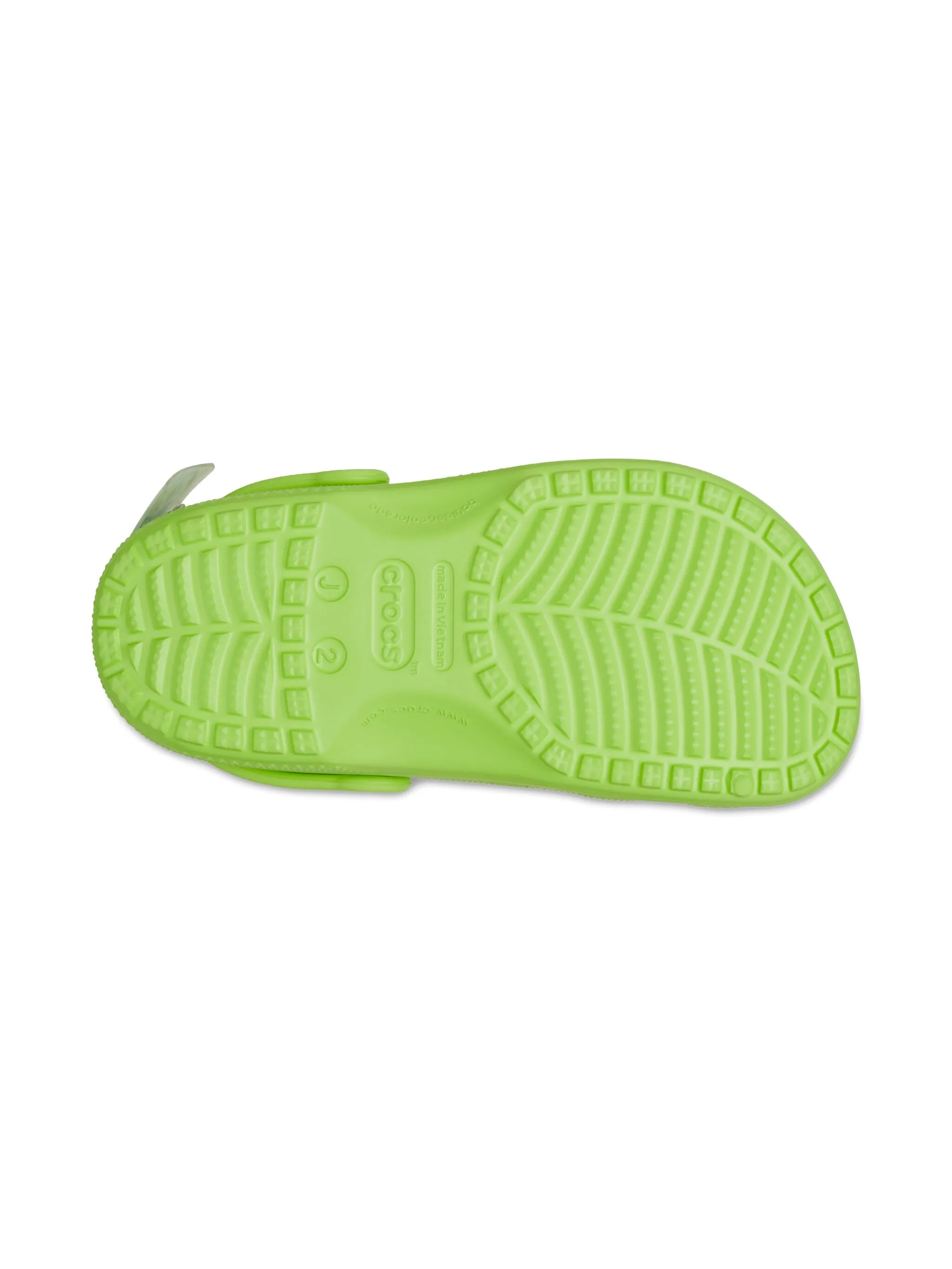 Клоги Mike из коллаборации с Monsters Inc Crocs Kids, зеленый — фото 4