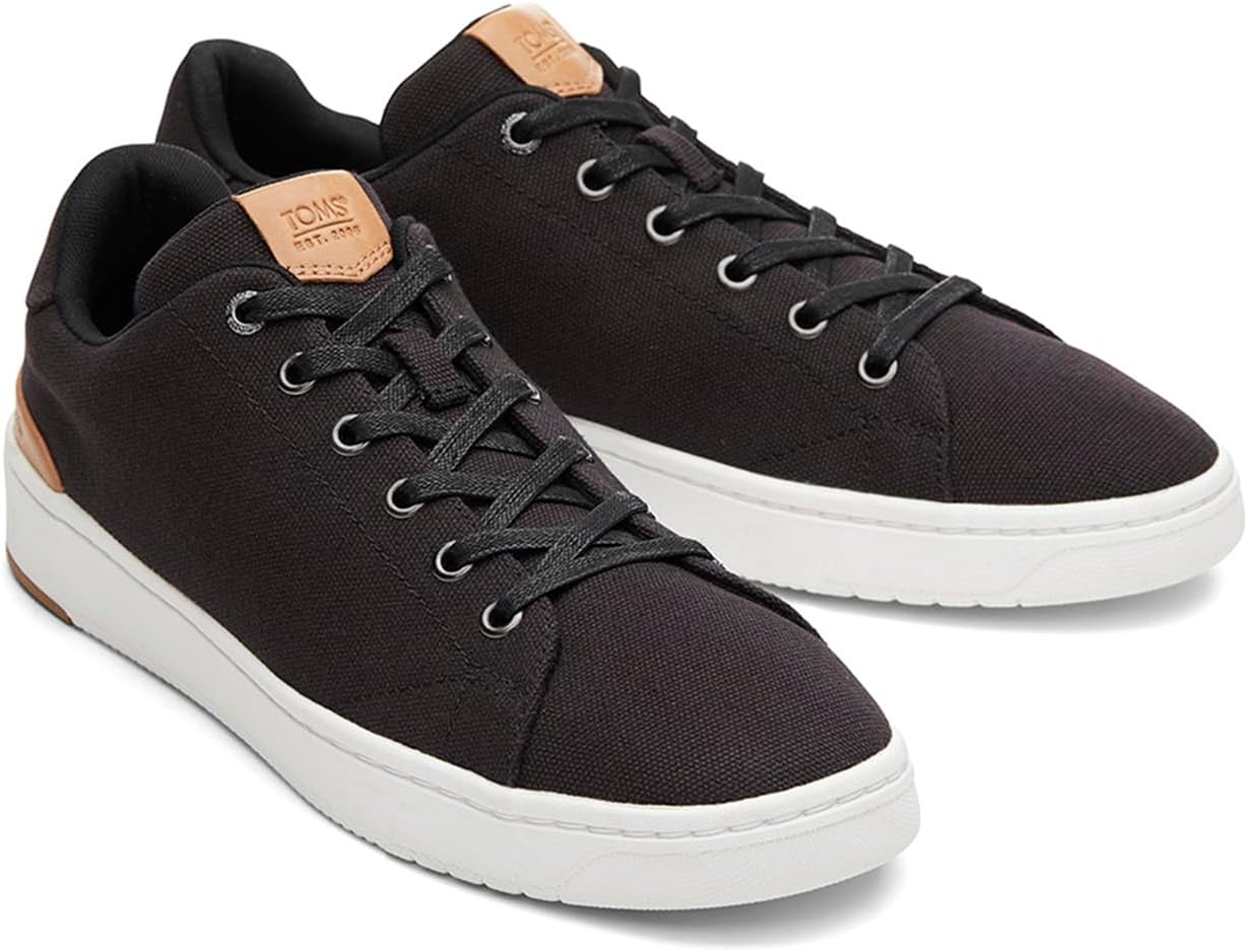 Мужские кроссовки TOMS Trvl Lite Low на шнуровке, черный — фото 2
