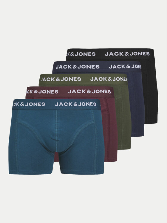 

Комплект из 5 боксеров Jack&Jones, мультиколор