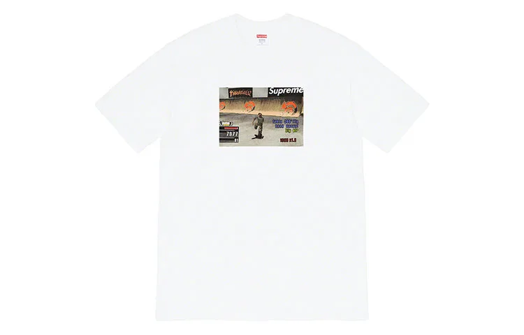 Футболка Thrasher Game Supreme, розовый красный — фото 3