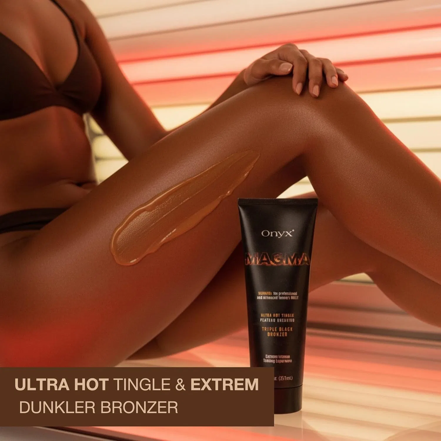 Крем для солярия Onyx Magma с эффектом Ultra Hot Tingle Onyx — фото 3