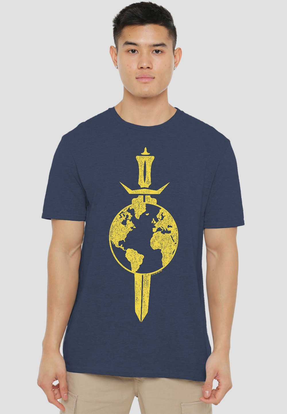

Футболка с принтом STAR TREK TERRAN EMPIRE Cotton Soul, темно-синий