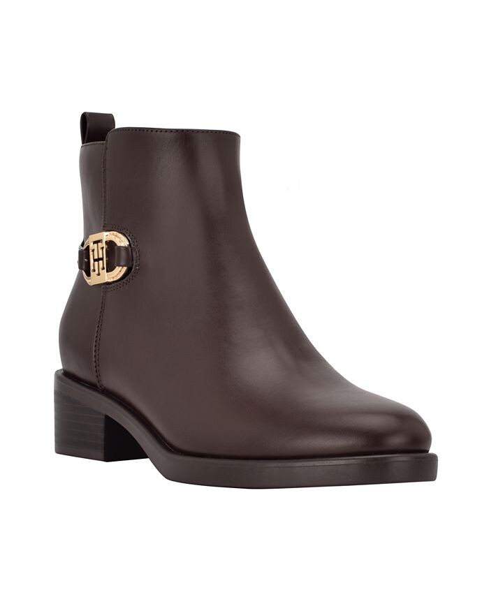 Женские ботильоны Imiera Tommy Hilfiger, цвет Dark Brown