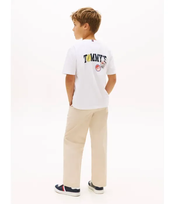 Футболка regular fit Tommy Hilfiger, белый — фото 3