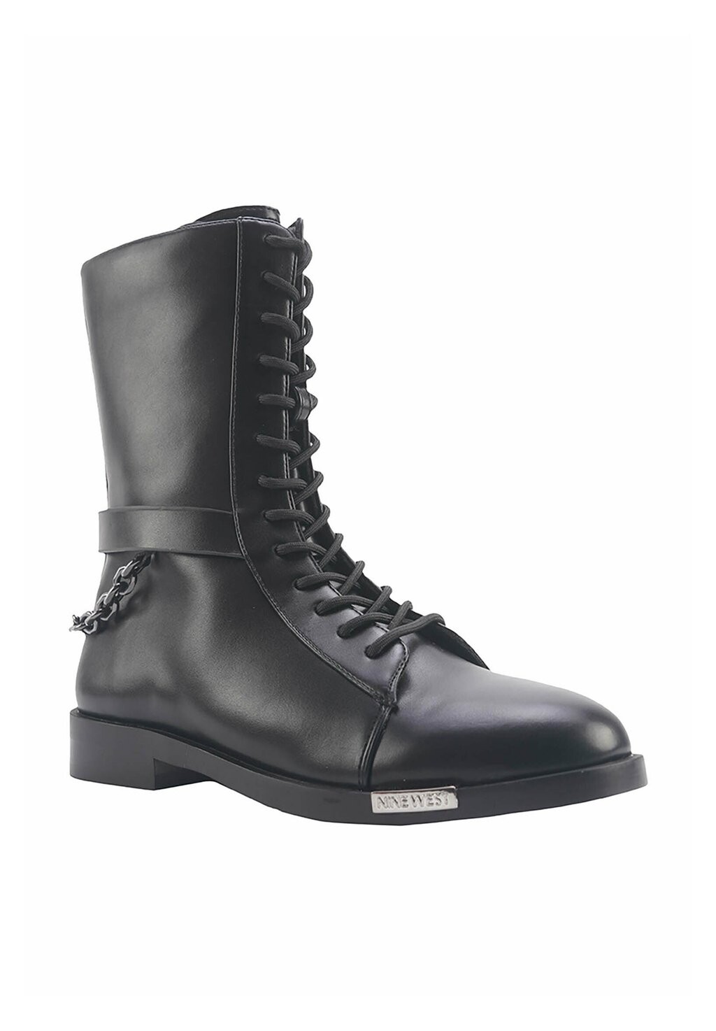 Ботильоны на шнуровке FILIPPA Nine West, черный