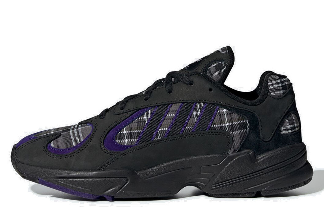 

Кроссовки Adidas Originals Yung-1 Chunky Unisex, черный/фиолетовый