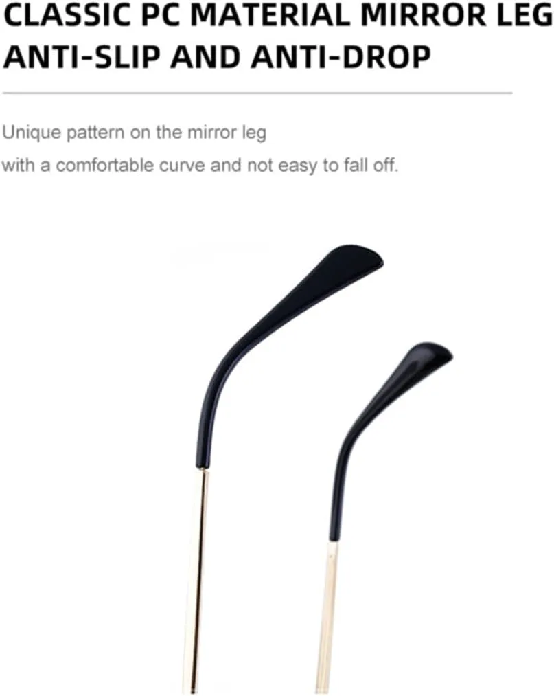 

Солнцезащитные очки Polygon для женщин и мужчин, роскошные, с зеркальным покрытием, защитой от УФ-излучения UV400, металлическая оправа TVTBBVV, Golden Black Orange