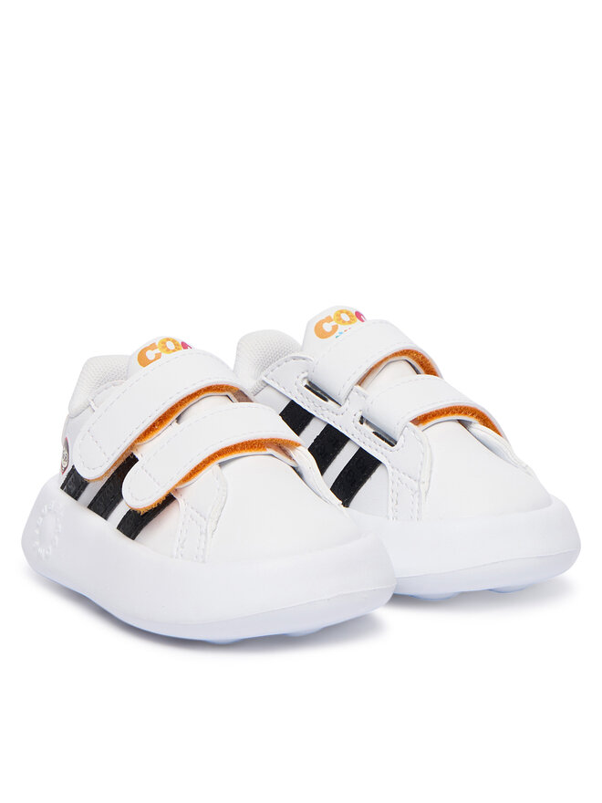 Кроссовки Disney Coco Grand Court JR5625 Adidas, белый — фото 2