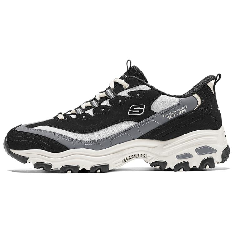 

Skechers Кроссовки Slip Ins с амортизацией, дышащие, увеличивающие рост, низкие, массивные, мужские, черные, белые, серые