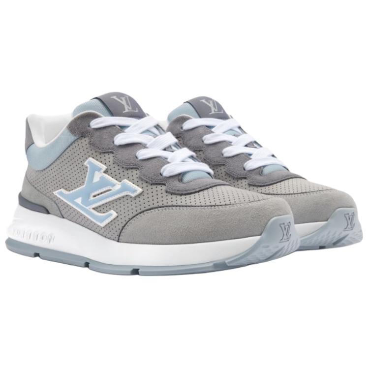 Классические низкие повседневные кроссовки Men's Gray LOUIS VUITTON, серый — фото 4