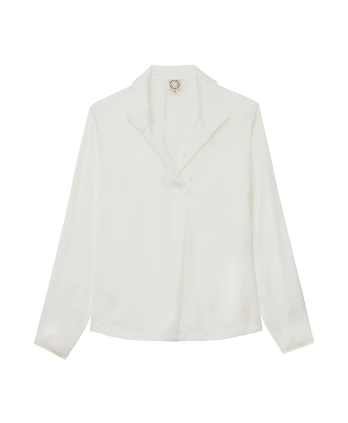 

Топ Noa из вискозы Ines De La Fressange Paris, белый