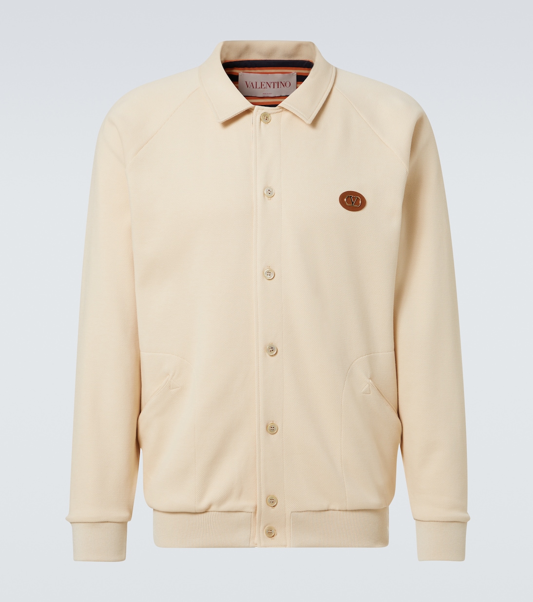 

Кардиган из смесовой хлопковой ткани Valentino, Burro