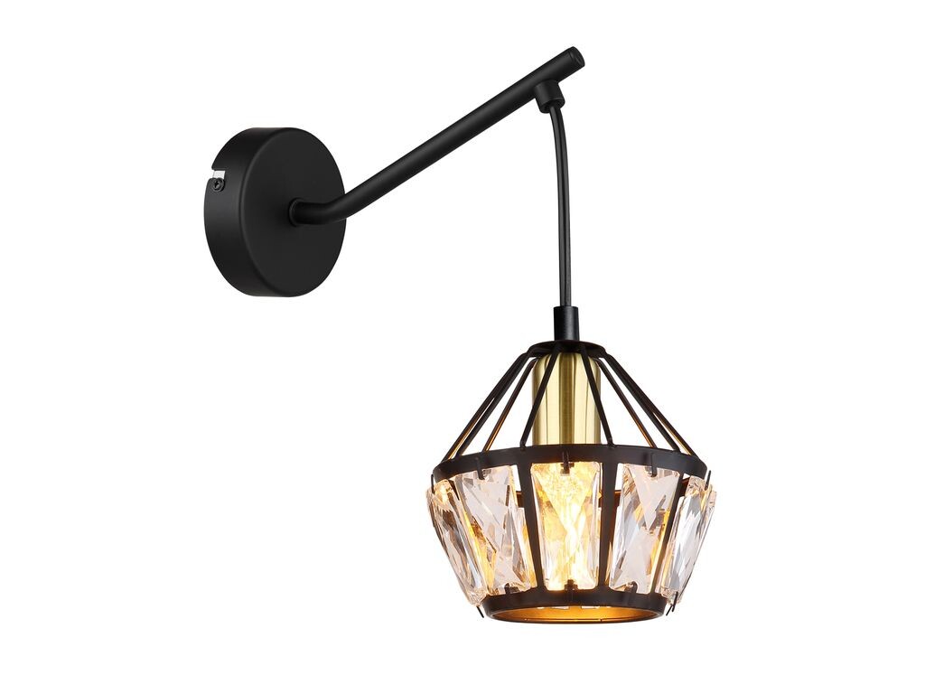 

Настенный светильник LOIS стеклянные кристаллы, высота 25см Globo Lighting