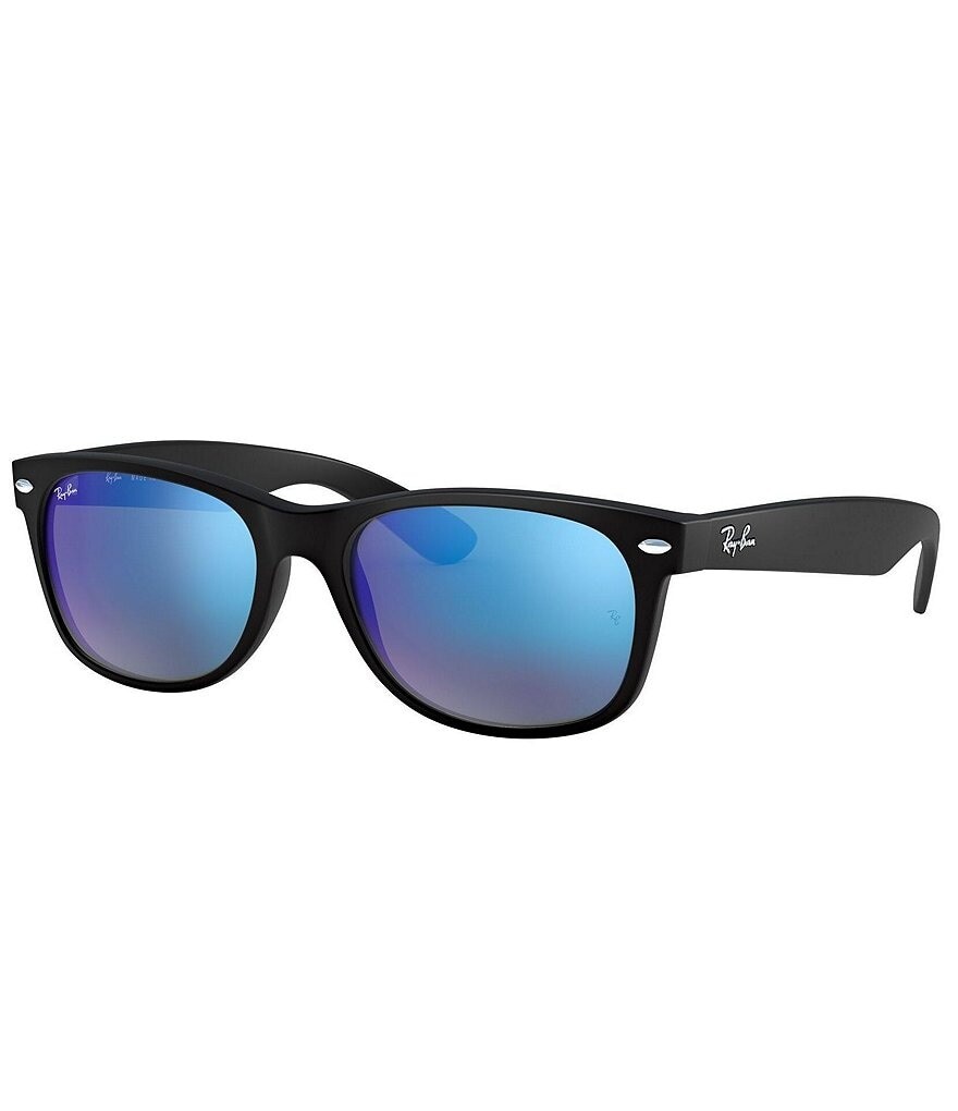 

Солнцезащитные очки Ray-Ban унисекс New Wayfarer 0RB2132 55 мм, черный