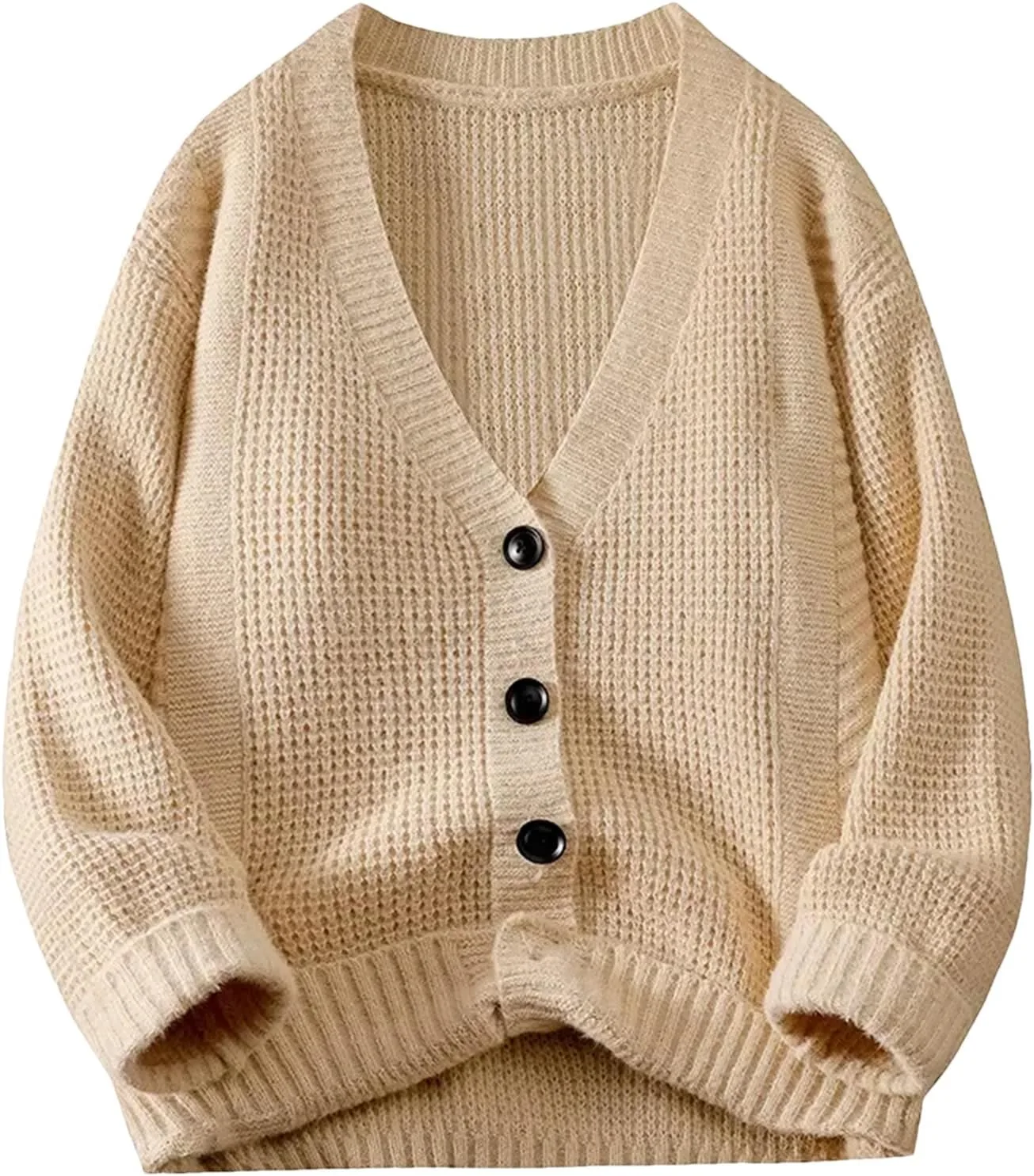 

Кардиган мужской Stand Collar Casual Coat Loose Knit