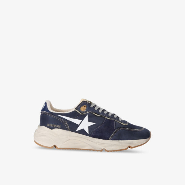 

Кроссовки с кожаной подошвой и низким верхом Golden Goose, синий