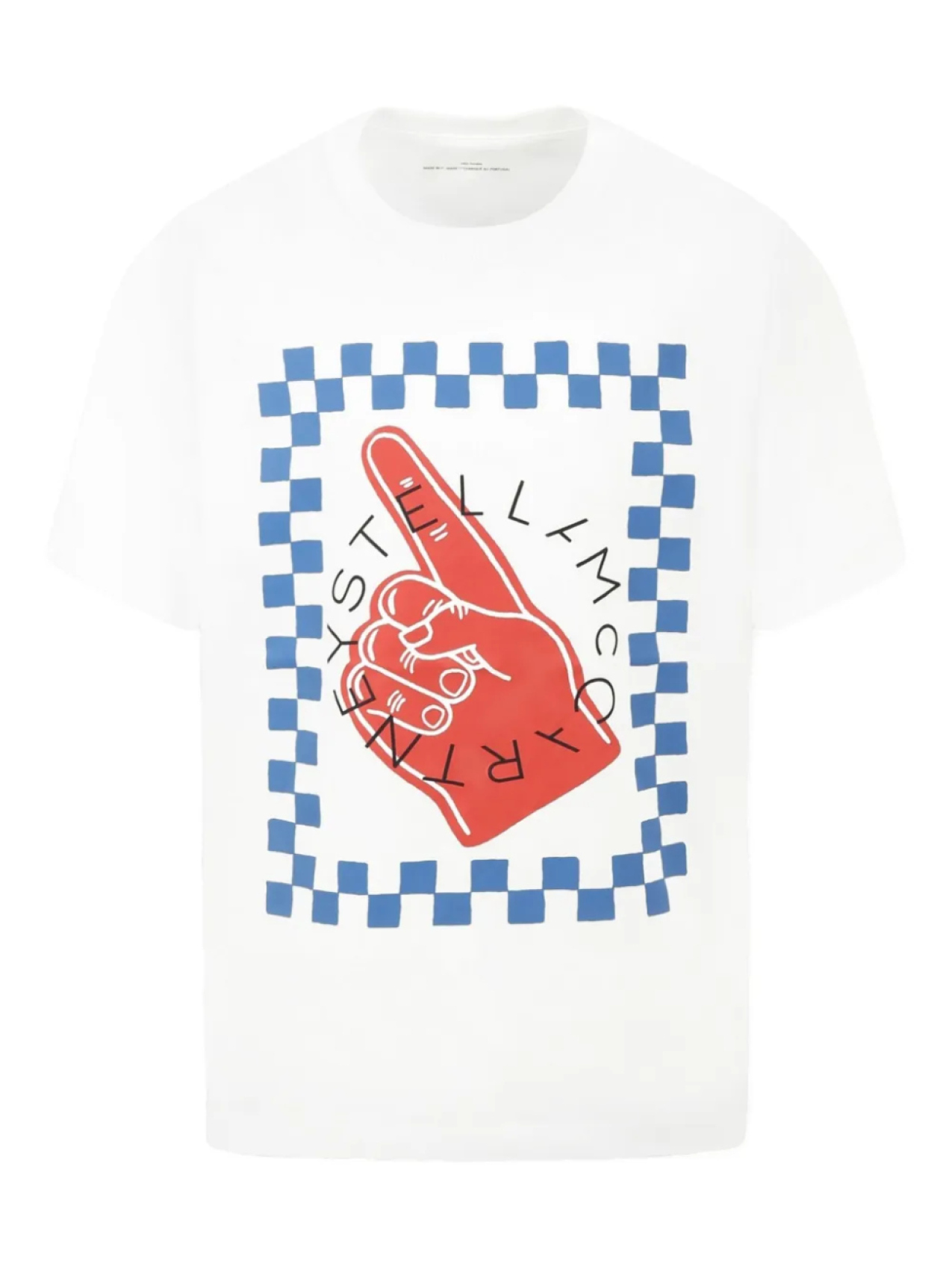 

Футболка Stella McCartney Kids из хлопка, белый