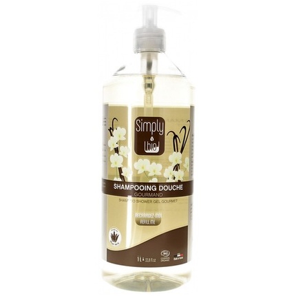 

Simply Bio Gourmet Shampoo 1L for Hair and Body Care Markenlos
