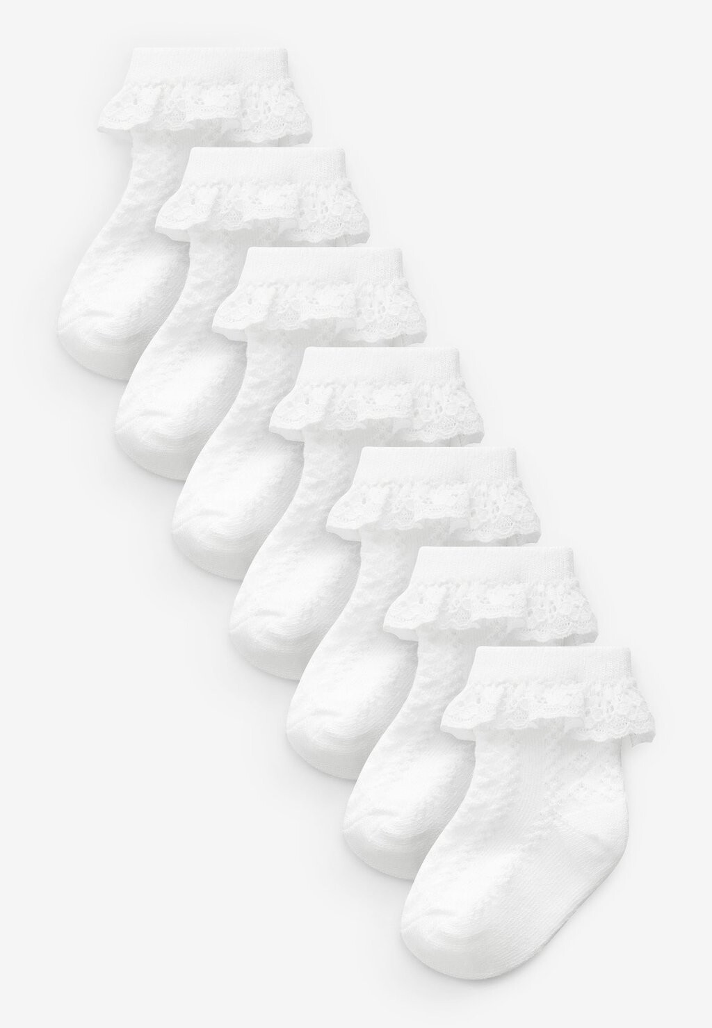 

Носки 7 PACK Next, цвет white