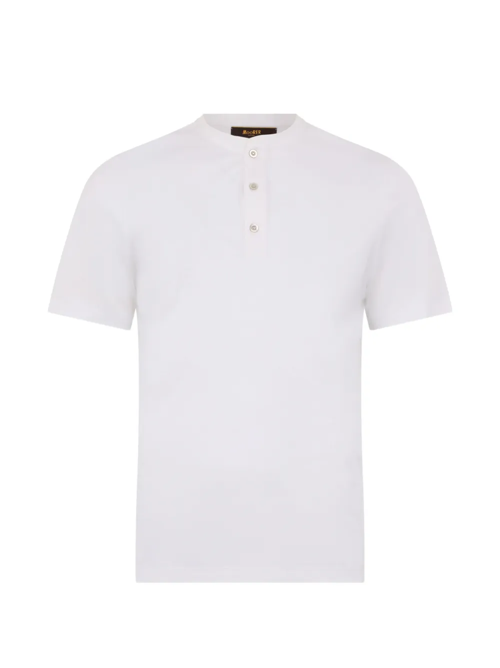

Футболка с воротником хенли Moorer, белый