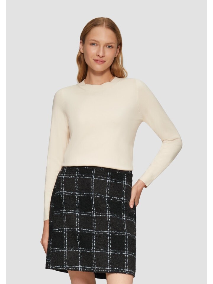 

Мини-юбка s.Oliver Rock kurz, черный