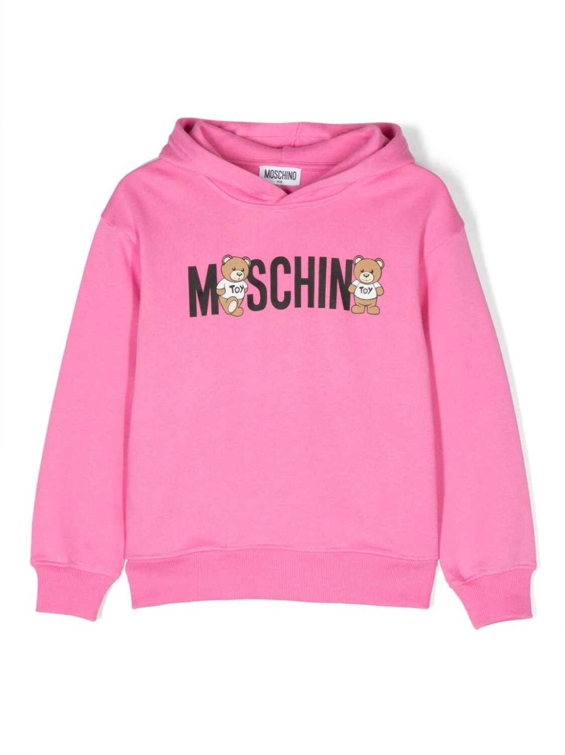 

Moschino Kids худи Teddy Bear с логотипом, розовый