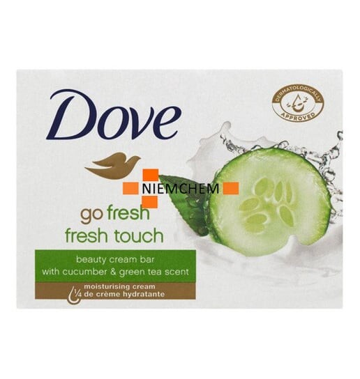 Освежающее мыло 3в1 «Огурец и зеленый чай», 90 г Dove, Unilever — фото 2