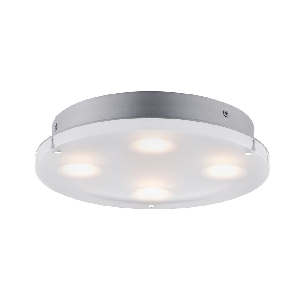 

Paulmann WallCeiling DL круглый Minor IP44 LED 18Вт 230мм Сатин 230В Акрил6477, серебро