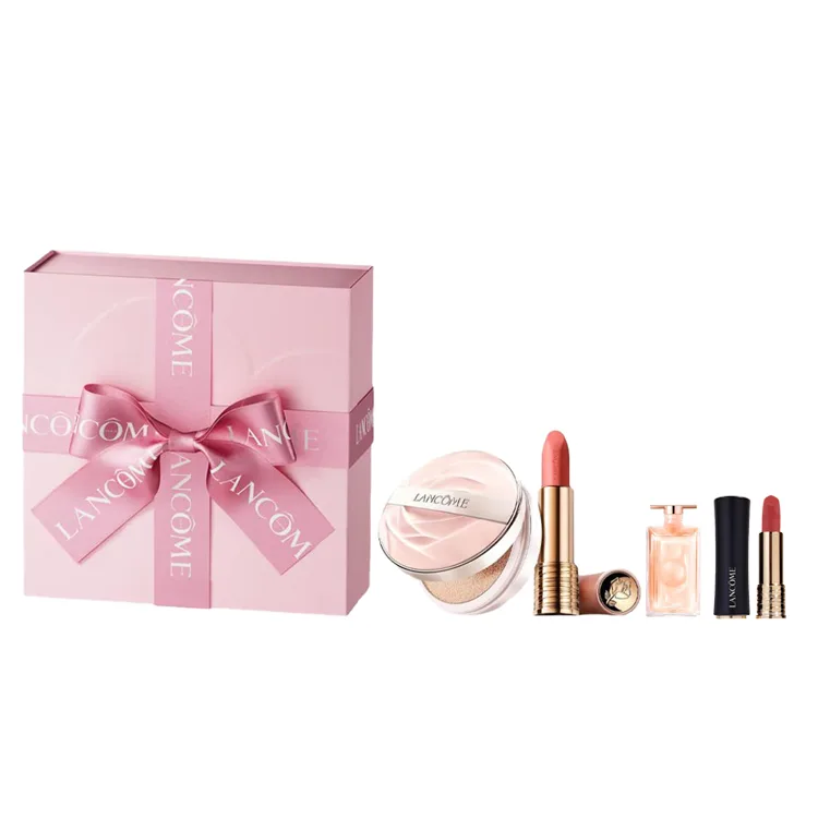 LANCOME Набор косметики Love You Natural Box из 4 предметов, легко растушевывается, стойкий, Four-Piece Set B