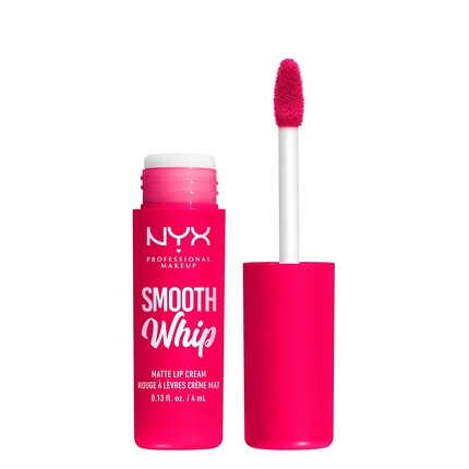 

Губная помада Nyx Smooth Whipe Mate Pillow Fight Hot Fuschia 10, 4 мл, Nyx Professional Makeup