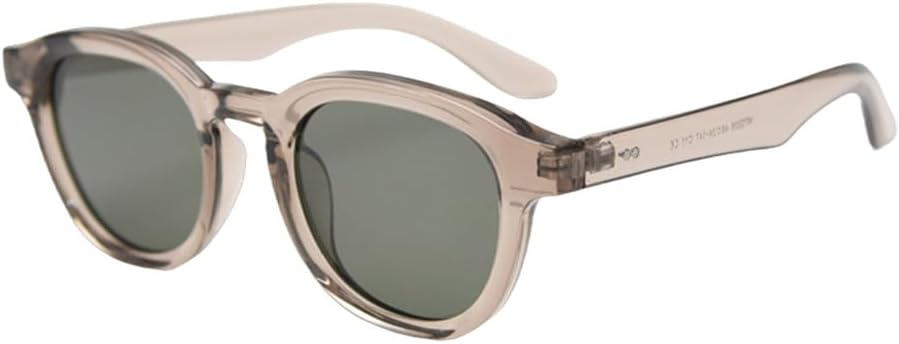 

Поляризованные солнцезащитные очки в стиле ретро для женщин, коричневые и зеленые солнцезащитные очки для мужчин, защита от УФ-излучения UV400, сверхлегкие аксессуары VFDHN, Khaki With Green