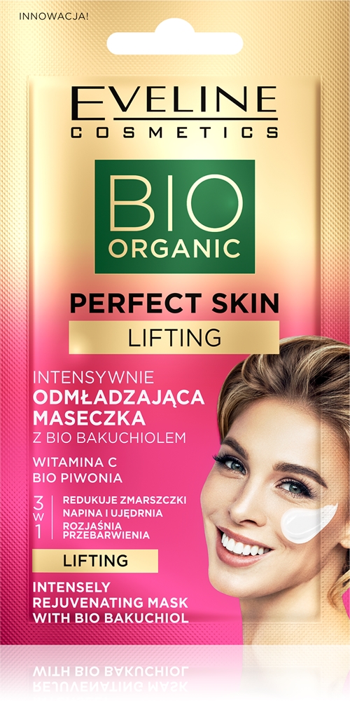 

Маска для интенсивного омоложения Perfect skin Bio bakuchiol Eveline Cosmetics, 8 мл