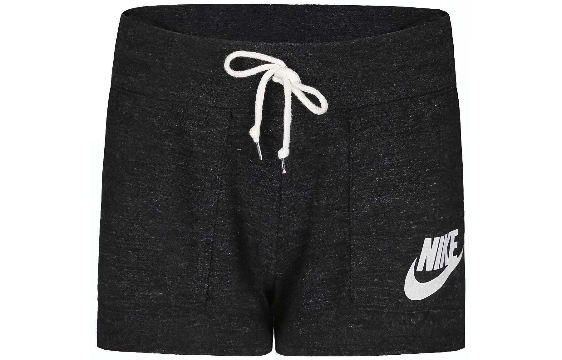 

Спортивные шорты женские серо-черные Nike