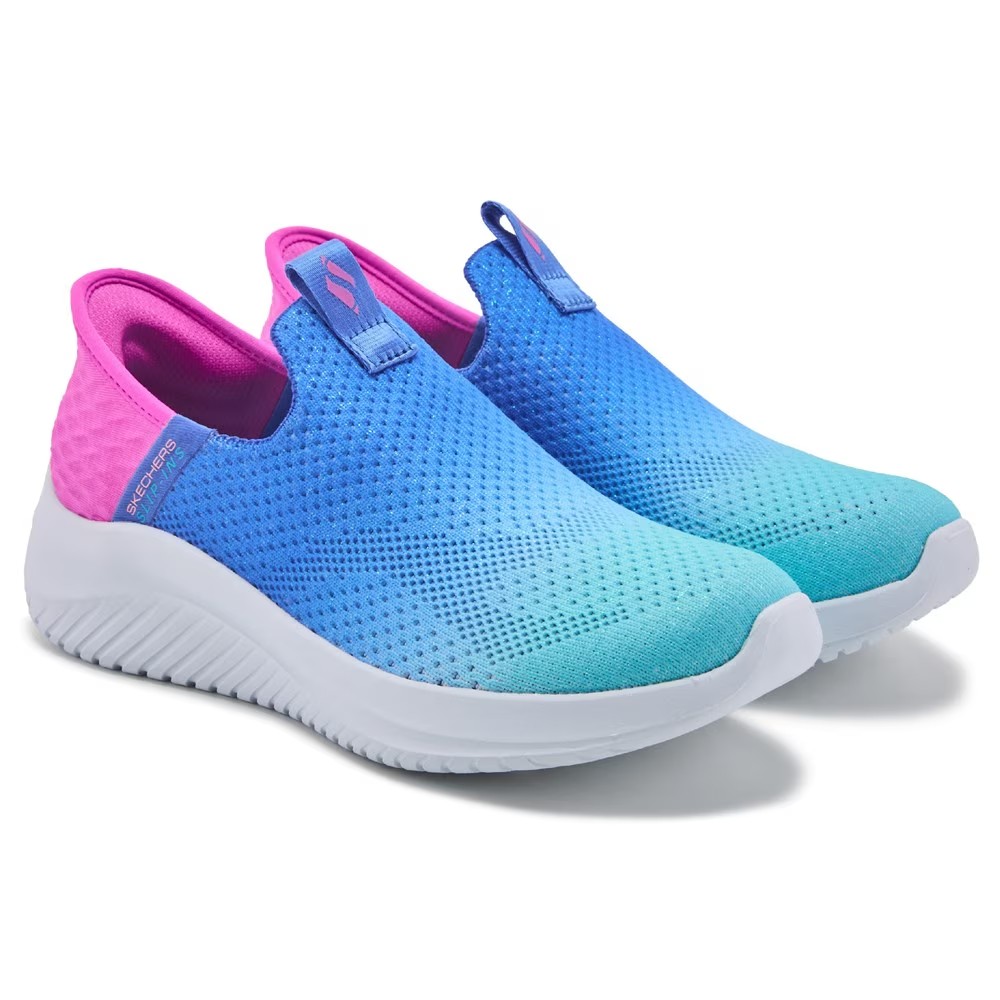 

Кроссовки Slip-Ins ultra flex для маленьких/больших детей Skechers, мультиколор