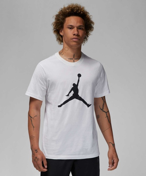 

JORDAN BRAND Мужская футболка Jordan Jumpman, белая, Белый, JORDAN BRAND Мужская футболка Jordan Jumpman, белая