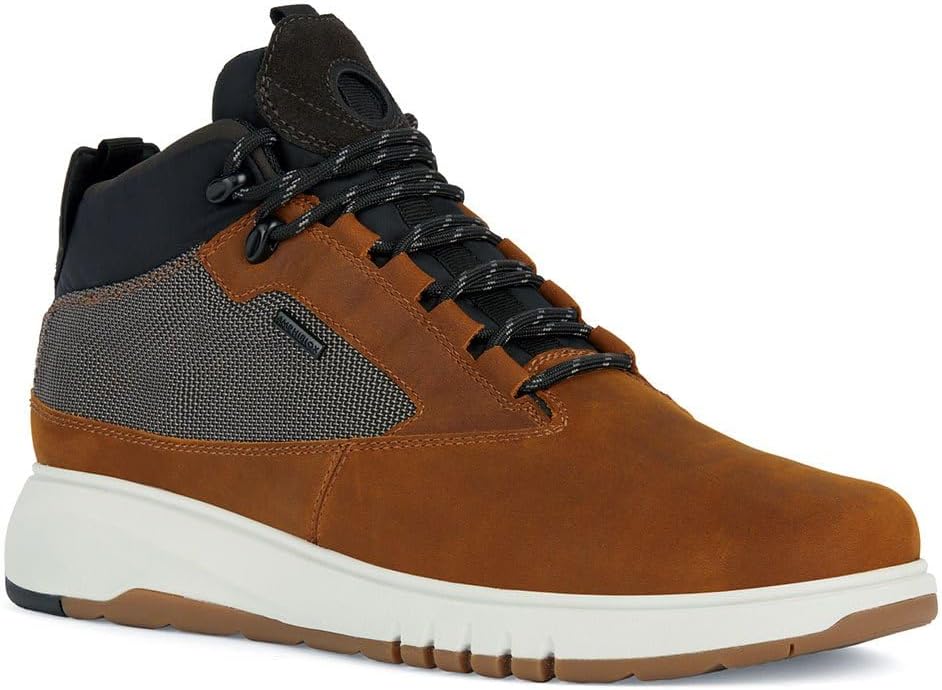 

Классические ботинки на щиколотку для мальчиков Geox, Ochre Graphite