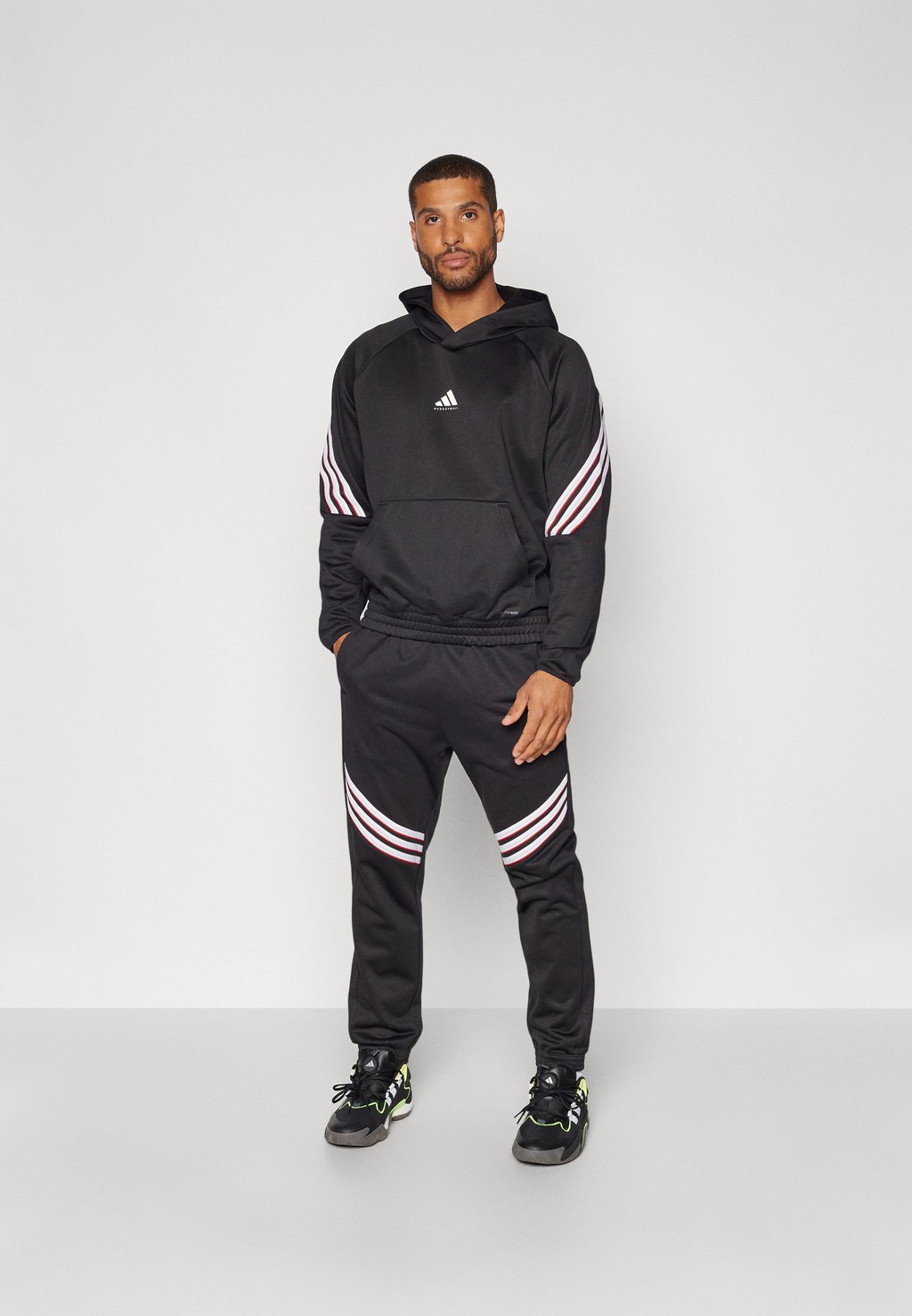Толстовка с капюшоном SELECT FOUNDATION Adidas Performance, черный — фото 2